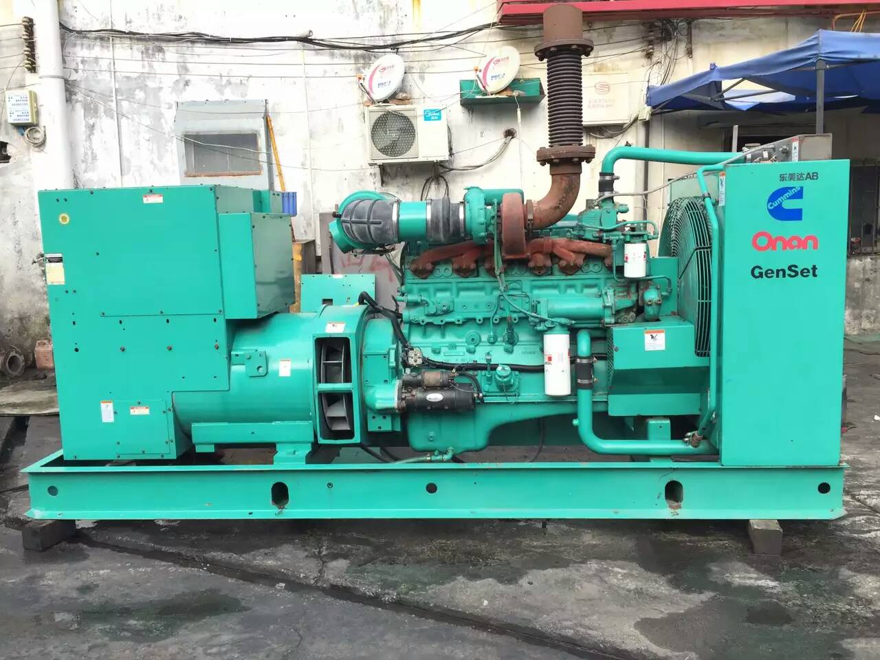 振安租赁发电机-柴油发电机不正常冒烟的原因